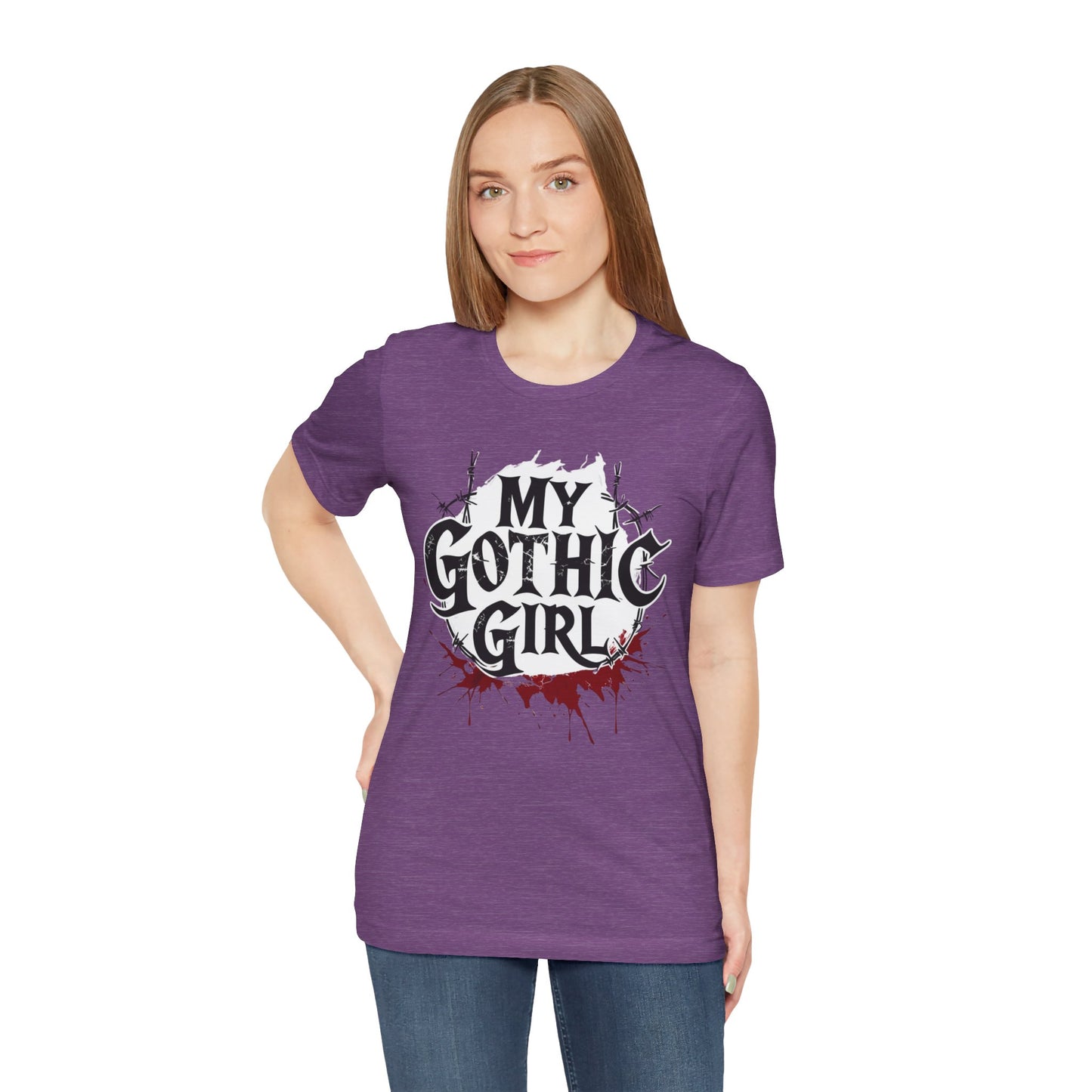 My Gothic Girl Graphic Poetic Goth Graphic Tee – My Gothic Girl