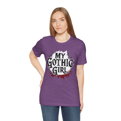 My Gothic Girl Graphic Poetic Goth Graphic Tee – My Gothic Girl
