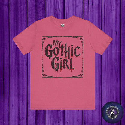 My Gothic Girl Graphic Poetic Goth Graphic Tee – My Gothic Girl