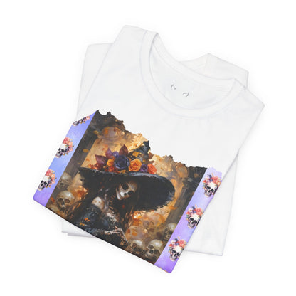 My Gothic Girl Dia De Los Muertos Graphic Tee – Gothic Streetwear, Whimsy Goth, Dark Poetry Alt Fashion