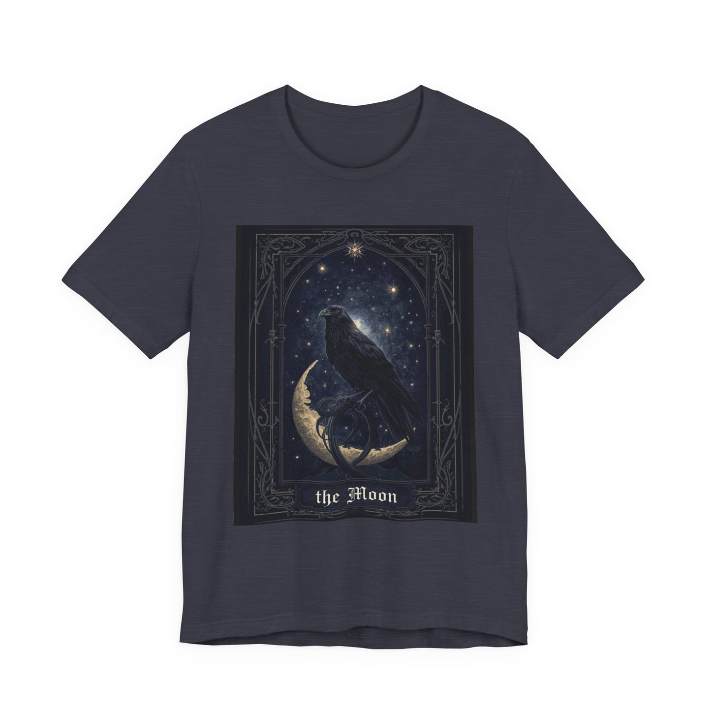 My Gothic Girl "Raven Moon" Graphic T-Shirt Unisex Gothic Dark Fashion Casual Wear