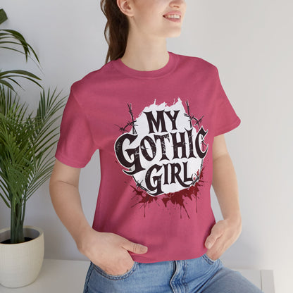 My Gothic Girl Graphic Poetic Goth Graphic Tee – My Gothic Girl