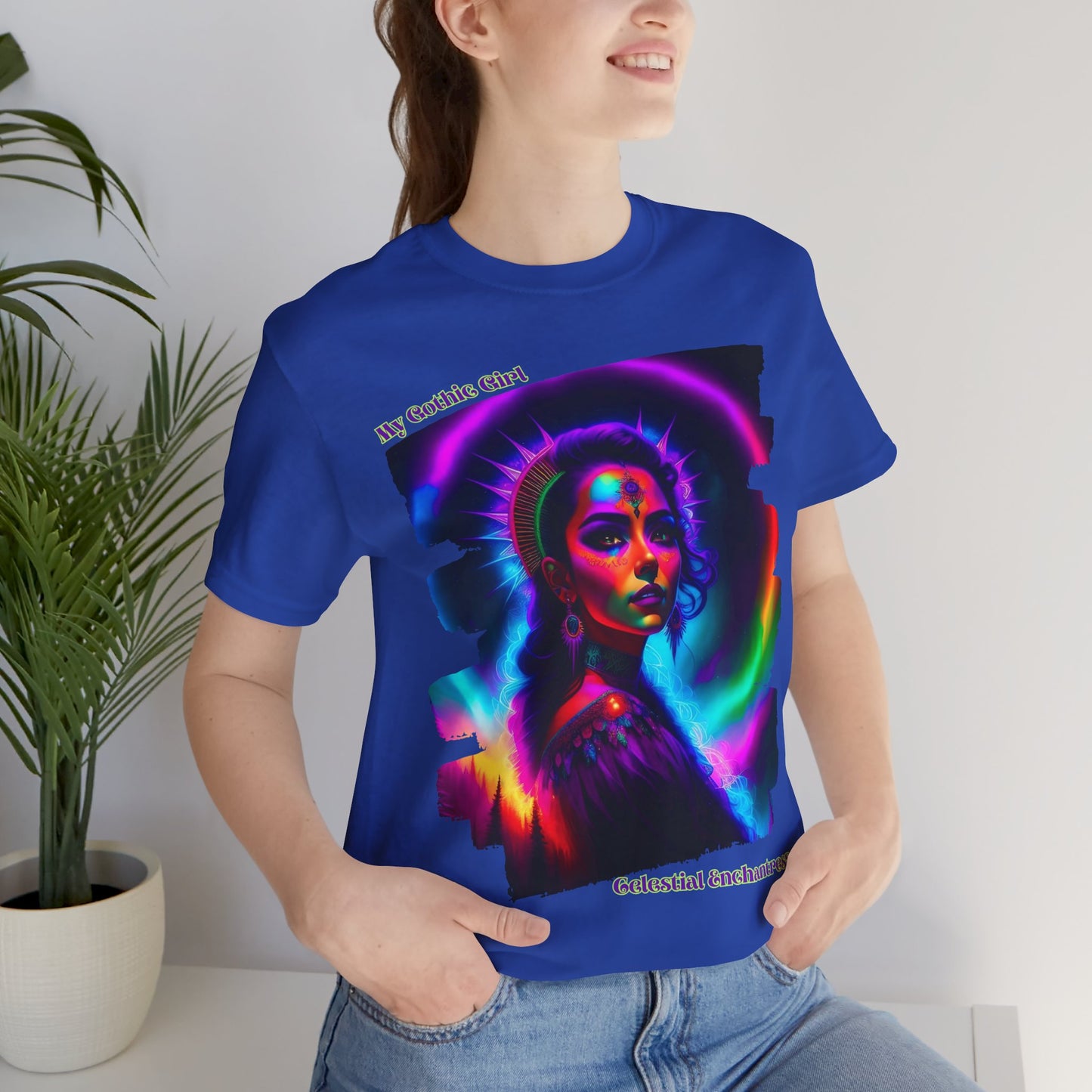 Celestial Enchantress Poetic Goth Graphic Tee – My Gothic Girl