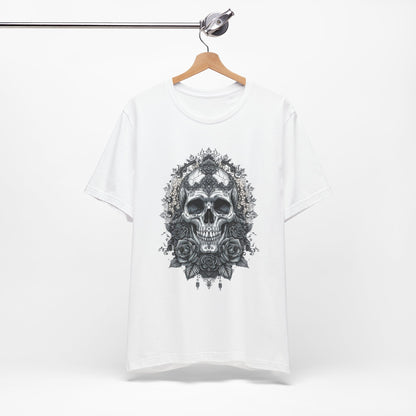 Gothic Skull Elegance T-Shirt