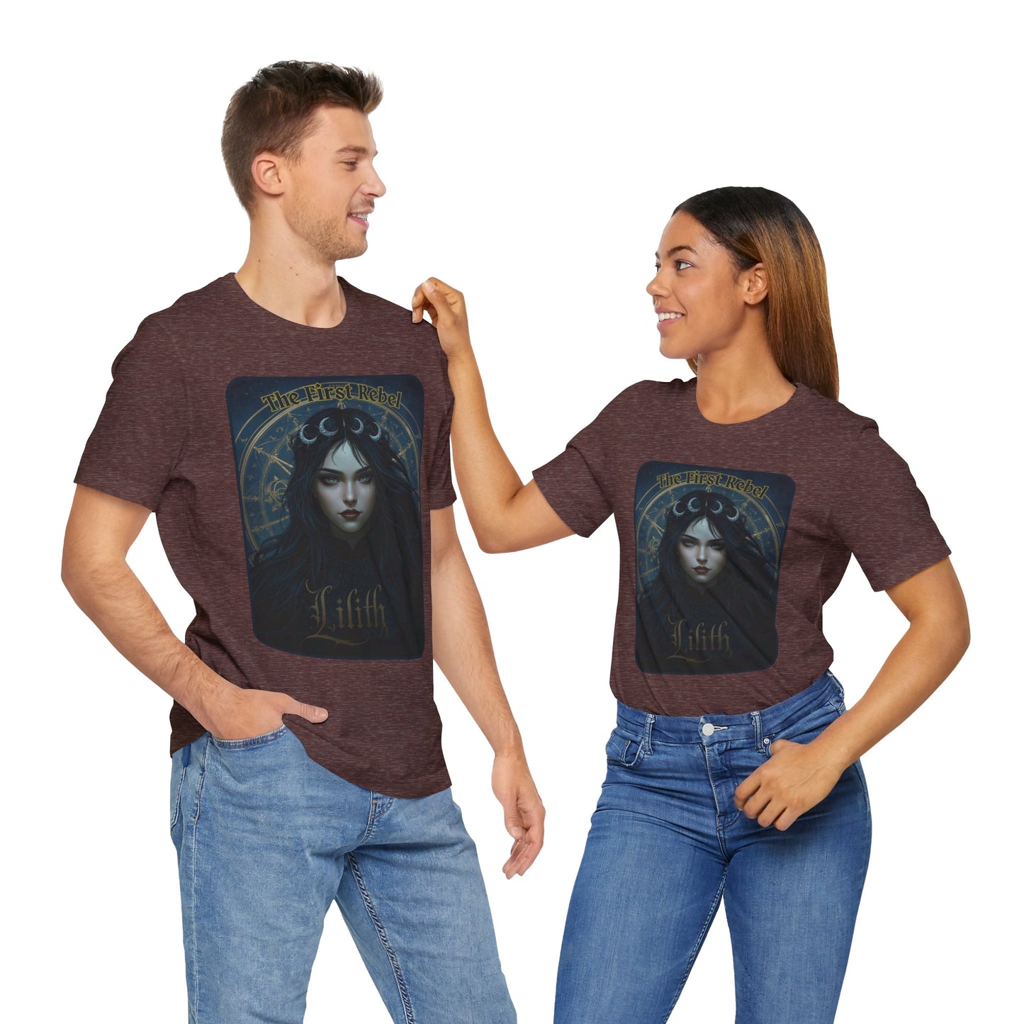 The First Rebel -"Lilith" Graphic T-Shirt – Alt Aesthetic Poetic Goth Street-wear