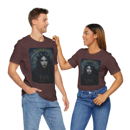 The First Rebel -"Lilith" Graphic T-Shirt – Alt Aesthetic Poetic Goth Street-wear