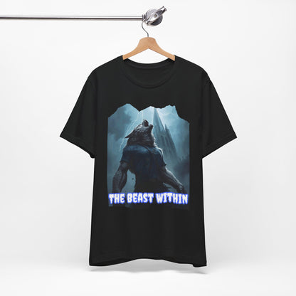 My Gothic Girl "The Beast Within" Graphic T-Shirt Unisex Gothic Dark Fashion Casual Wear