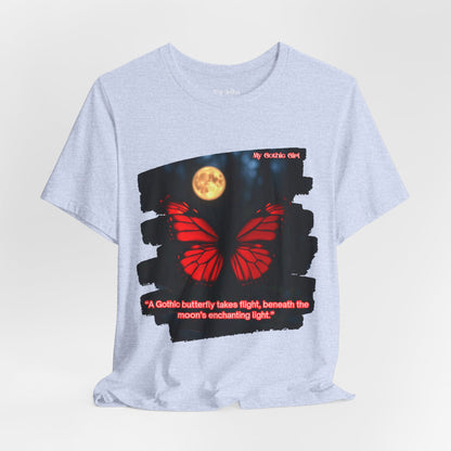 My Gothic Girl Graphic Tee – Whimsy Goth Streetwear, Dark Poetry Fashion, Alt Aesthetic Apparel