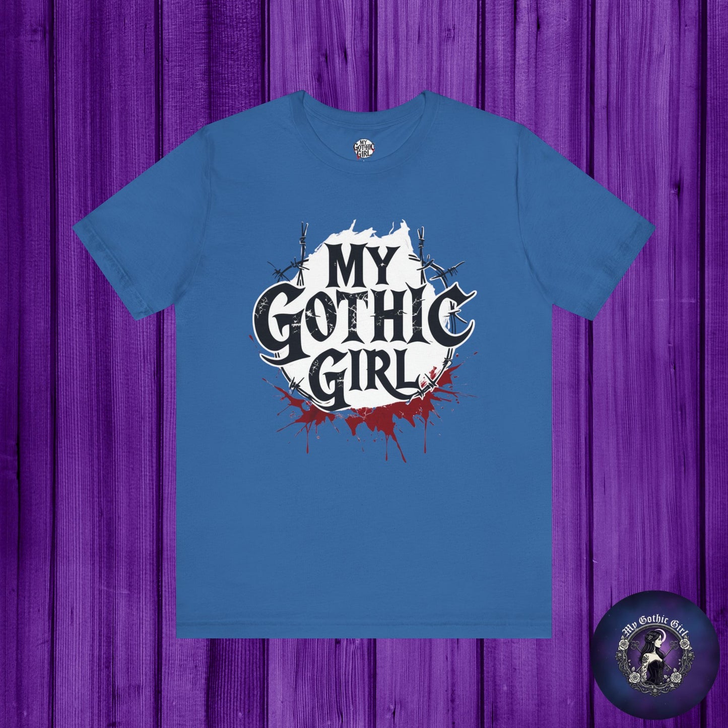 My Gothic Girl Graphic Poetic Goth Graphic Tee – My Gothic Girl