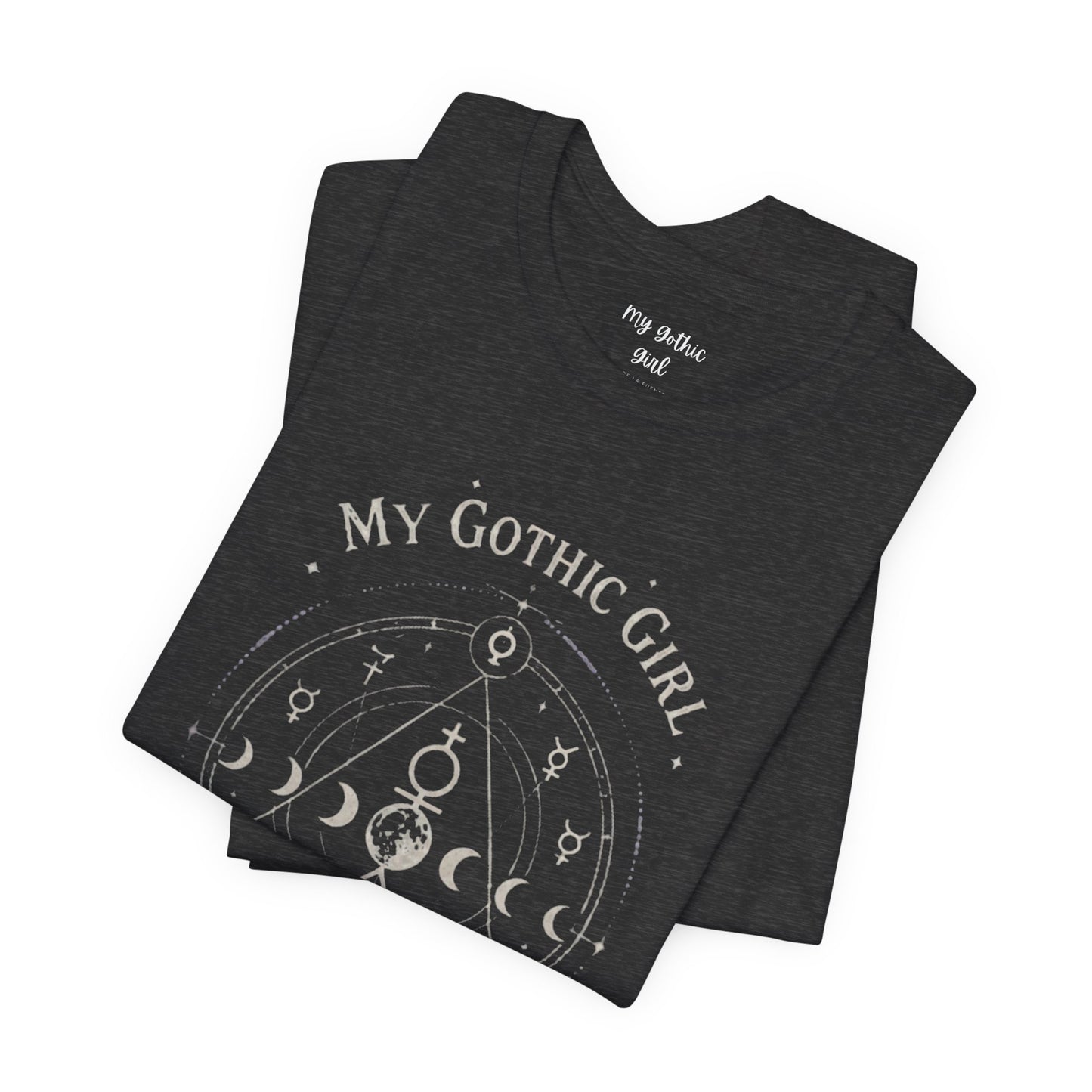My Gothic Girl "The Alchemist" Gothic Design Short Sleeve T Shirt