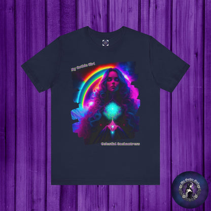 Celestial Enchantress Poetic Goth Graphic Tee – My Gothic Girl