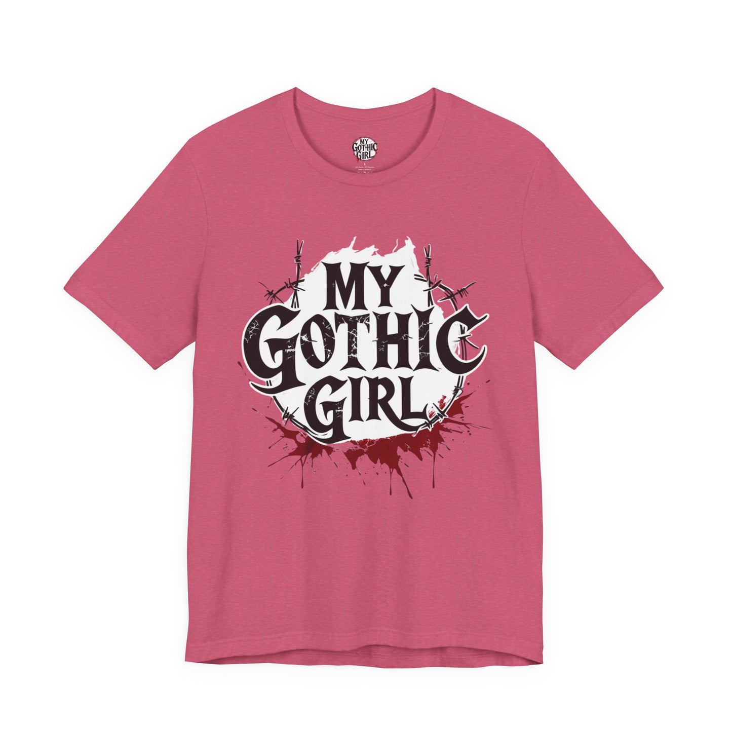 My Gothic Girl Graphic Poetic Goth Graphic Tee – My Gothic Girl