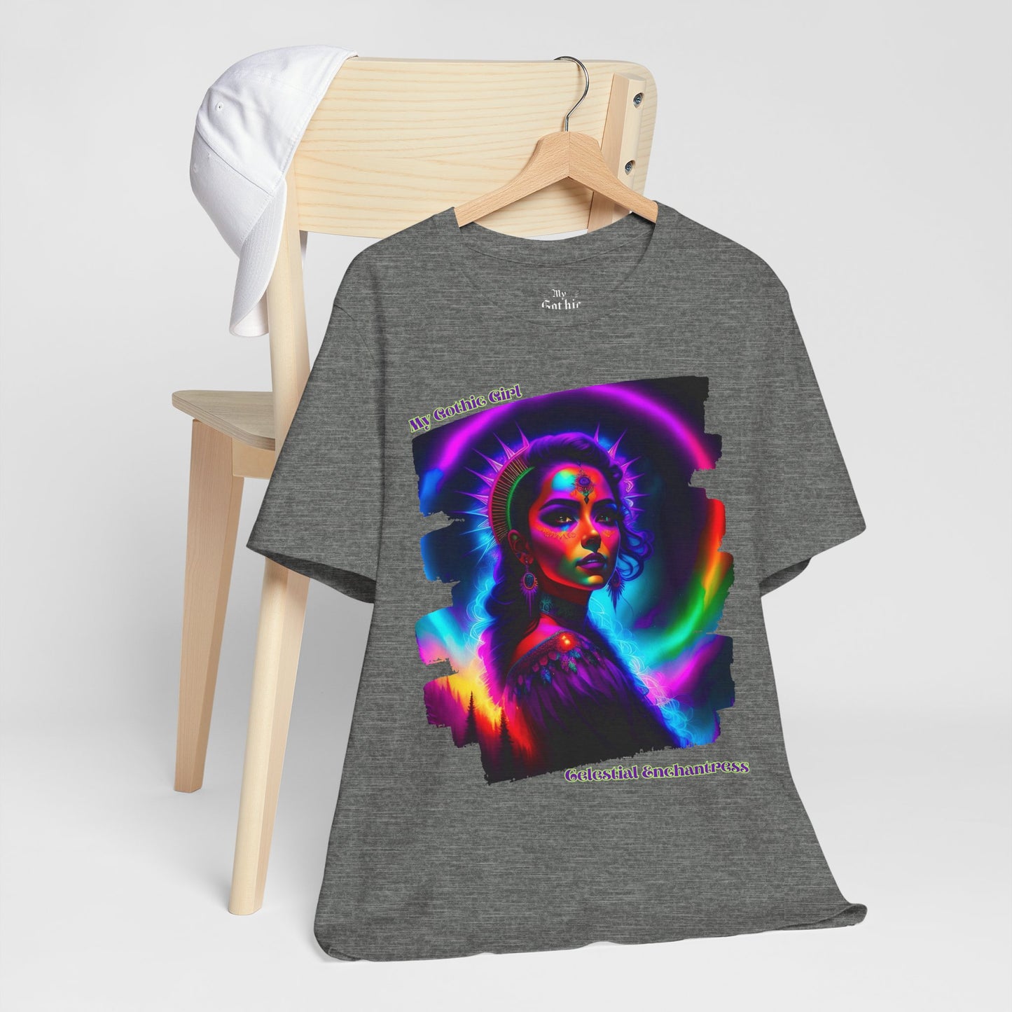 Celestial Enchantress Poetic Goth Graphic Tee – My Gothic Girl