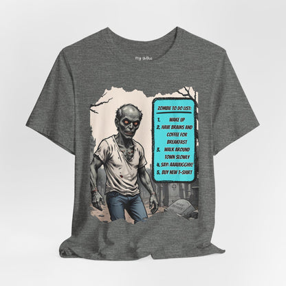 My Gothic Girl "Zombie: To Do List"  – Whimsy Goth Streetwear, Dark Poetry Fashion, Alt Aesthetic Apparel