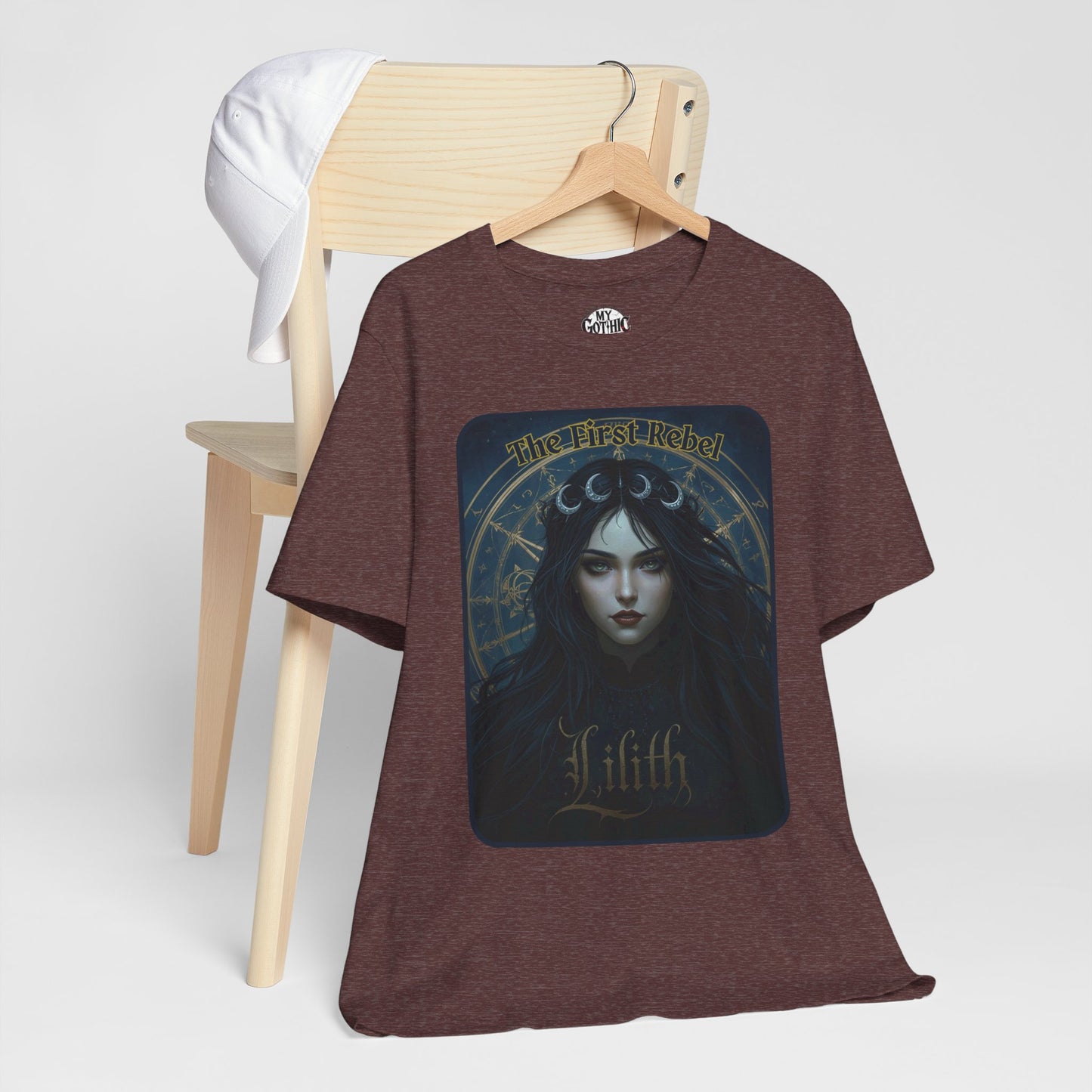The First Rebel -"Lilith" Graphic T-Shirt – Alt Aesthetic Poetic Goth Street-wear