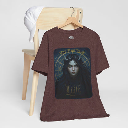 The First Rebel -"Lilith" Graphic T-Shirt – Alt Aesthetic Poetic Goth Street-wear