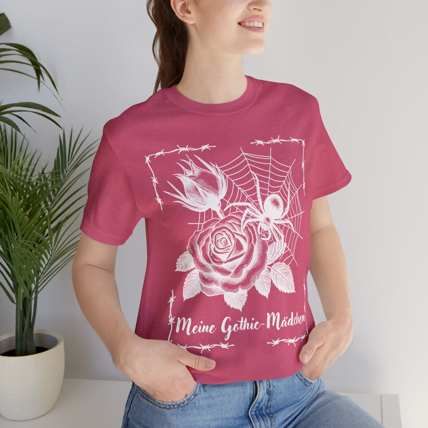 Gothic T-Shirts for Women & Men "Meine Gothic-Mädchen" Dark Aesthetic & Alternative Tees – My Gothic Girl
