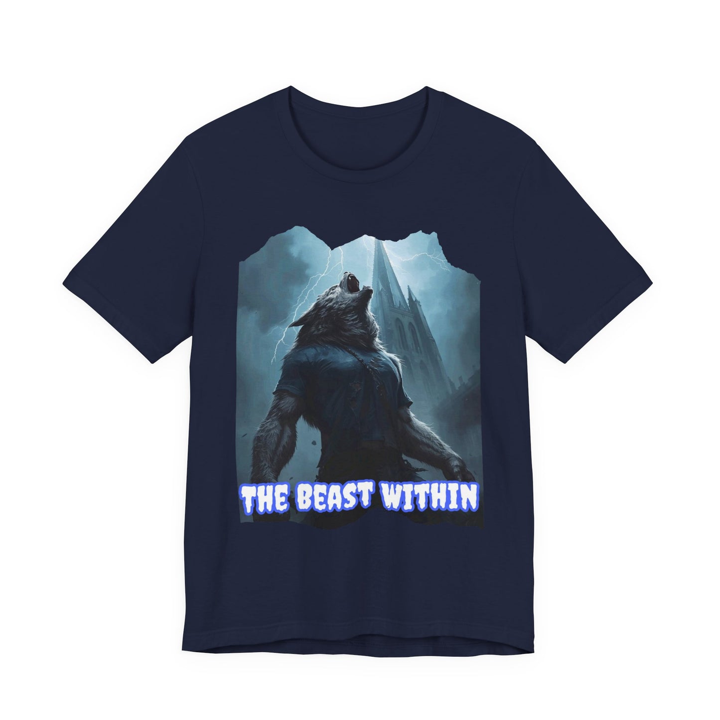 My Gothic Girl "The Beast Within" Graphic T-Shirt Unisex Gothic Dark Fashion Casual Wear