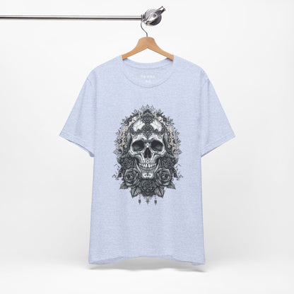 Gothic Skull Elegance T-Shirt