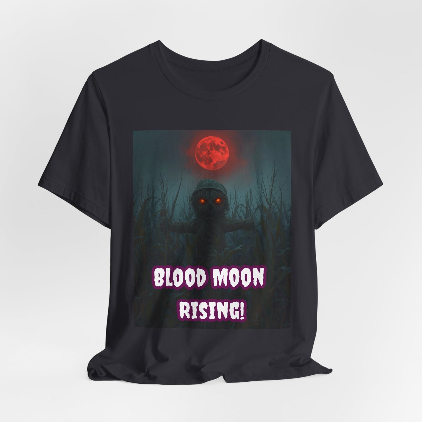 My Gothic Girl "Blood Moon Rising" Graphic T-Shirt Unisex Gothic Dark Fashion Casual Wear