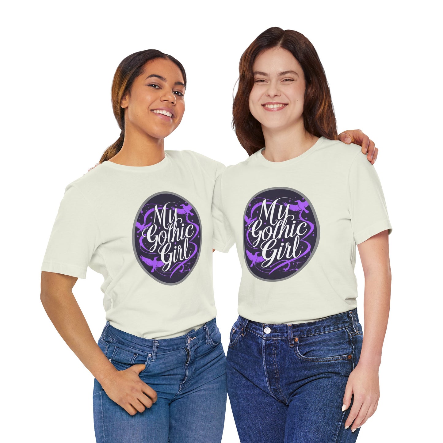 My Gothic Girl Poetic Goth Graphic Tee – Dark Alt Aesthetic Streetwear Fashion