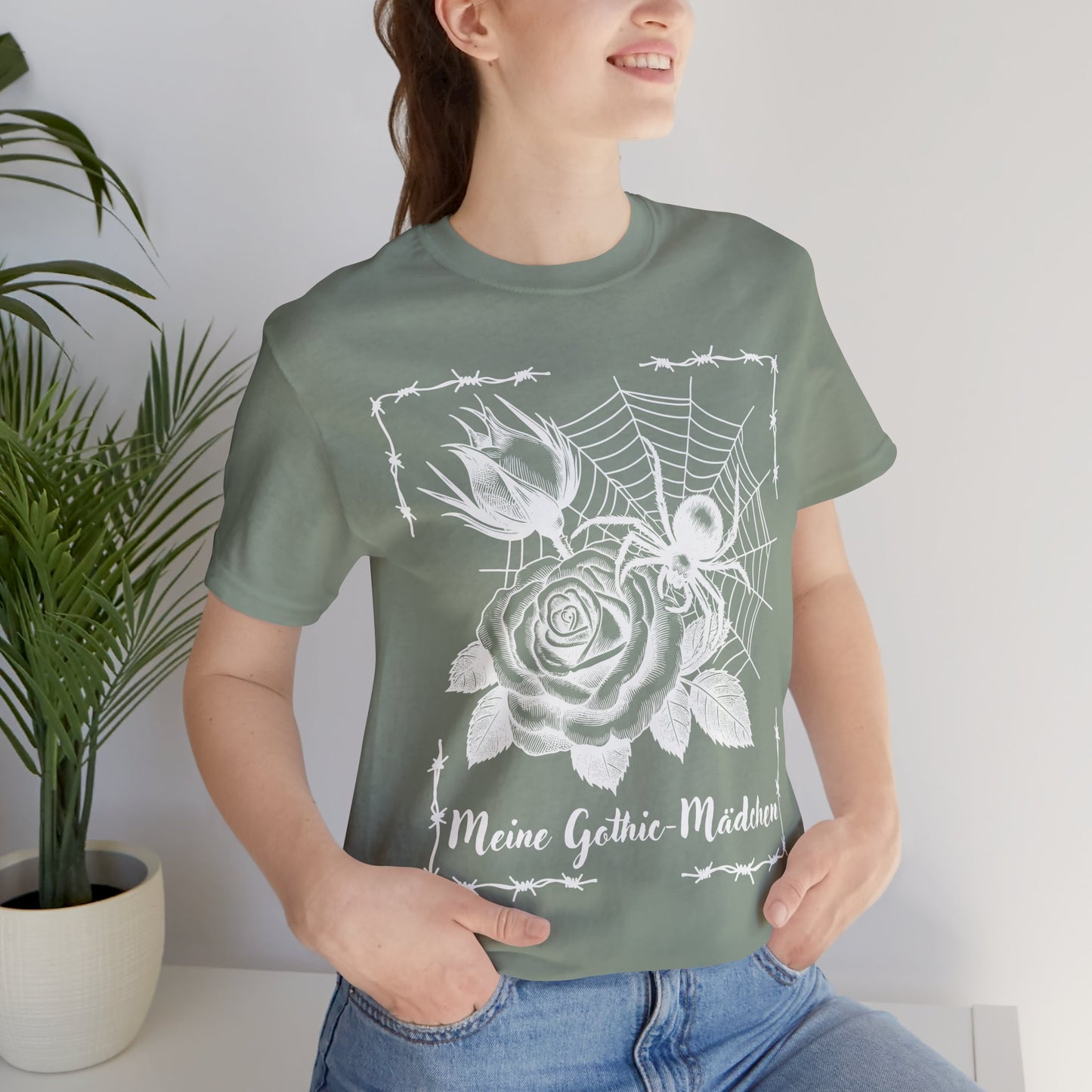 Gothic T-Shirts for Women & Men "Meine Gothic-Mädchen" Dark Aesthetic & Alternative Tees – My Gothic Girl