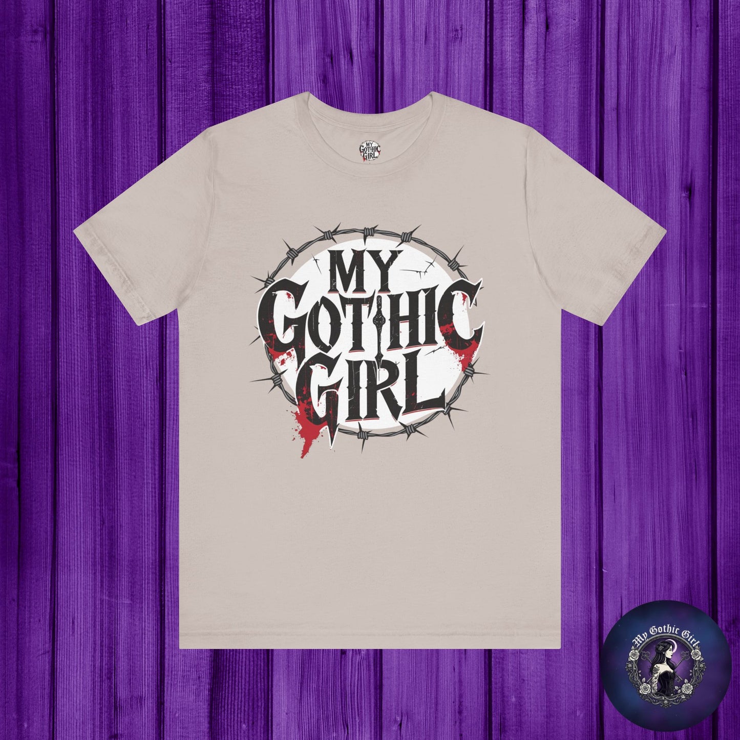 My Gothic Girl Graphic Poetic Goth Graphic Tee – My Gothic Girl