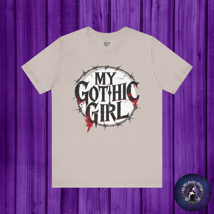 My Gothic Girl Graphic Poetic Goth Graphic Tee – My Gothic Girl