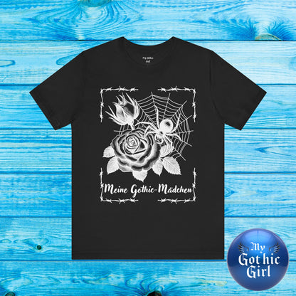 Gothic T-Shirts for Women & Men "Meine Gothic-Mädchen" Dark Aesthetic & Alternative Tees – My Gothic Girl