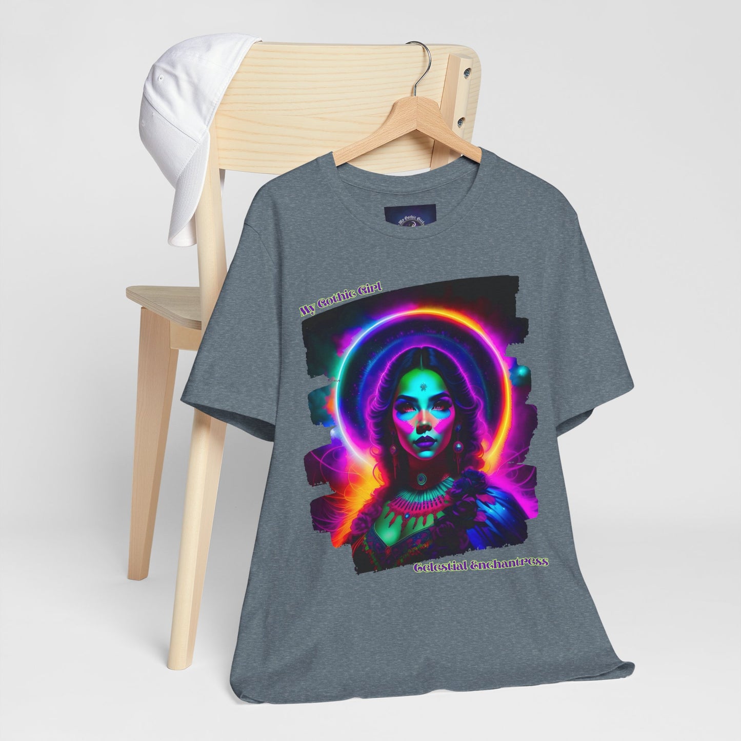 Celestial Enchantress Poetic Goth Graphic Tee – My Gothic Girl