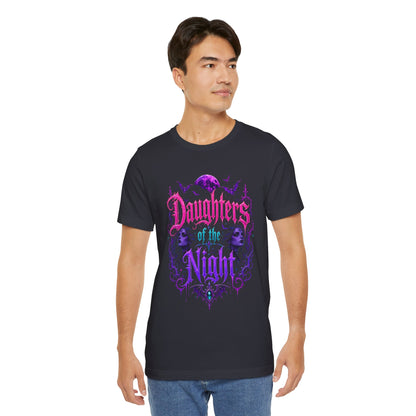 Daughters of the Night Tee — Gothic Vampire Moon Graphic T-Shirt