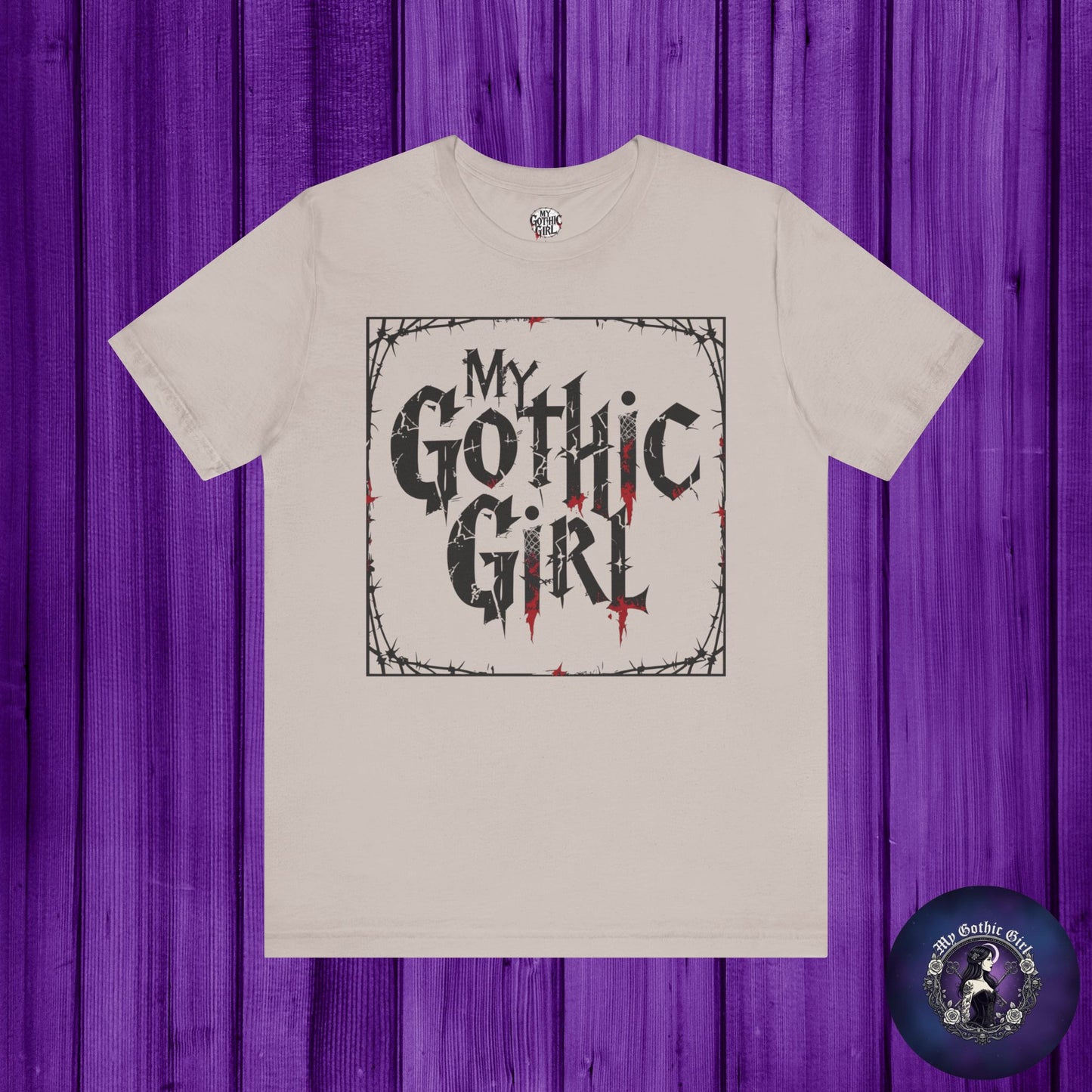 My Gothic Girl Graphic Poetic Goth Graphic Tee – My Gothic Girl