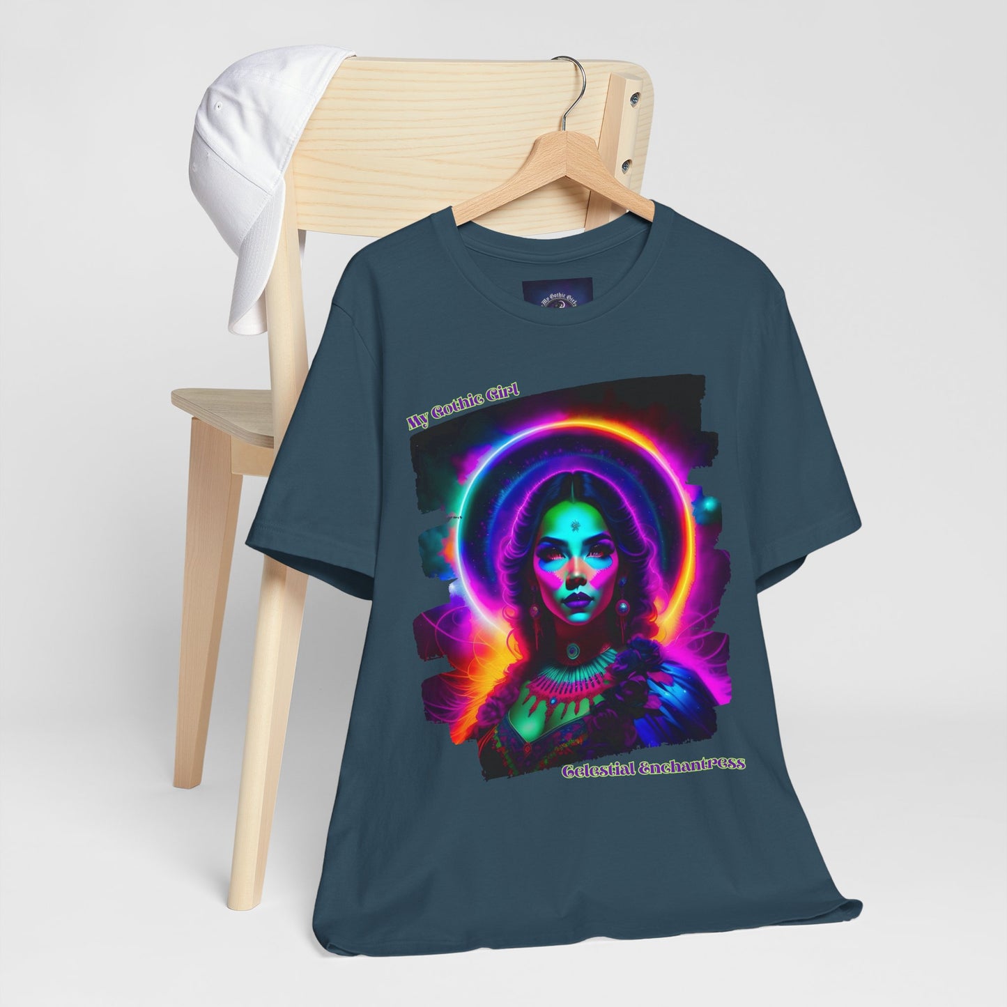 Celestial Enchantress Poetic Goth Graphic Tee – My Gothic Girl