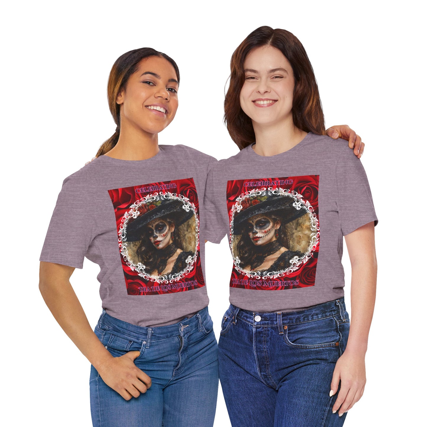 My Gothic Girl Dia De Los Muertos Graphic Tee – Gothic Streetwear, Whimsy Goth, Dark Poetry Alt Fashion