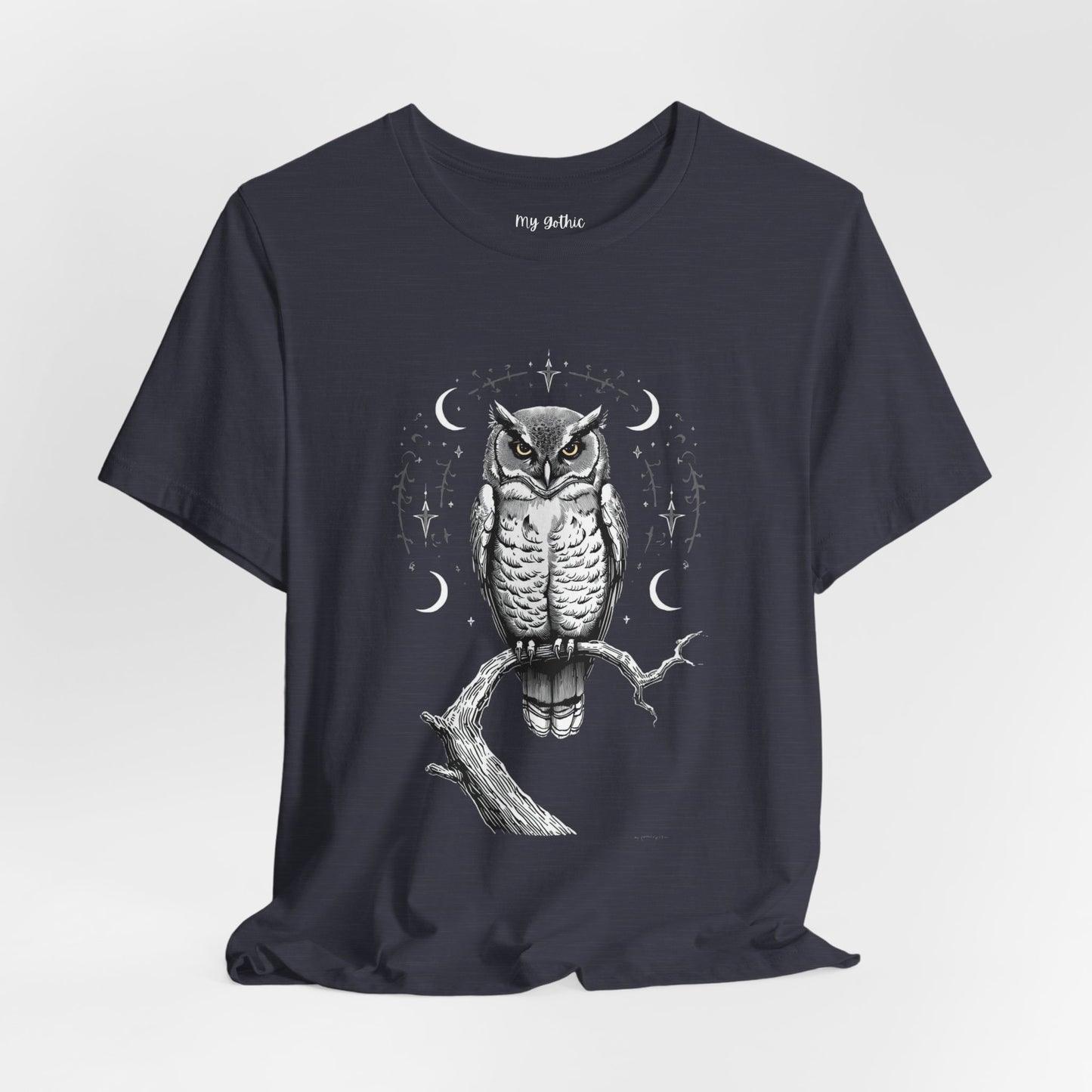 Gothic Watcher Owl - Graphic Tee
