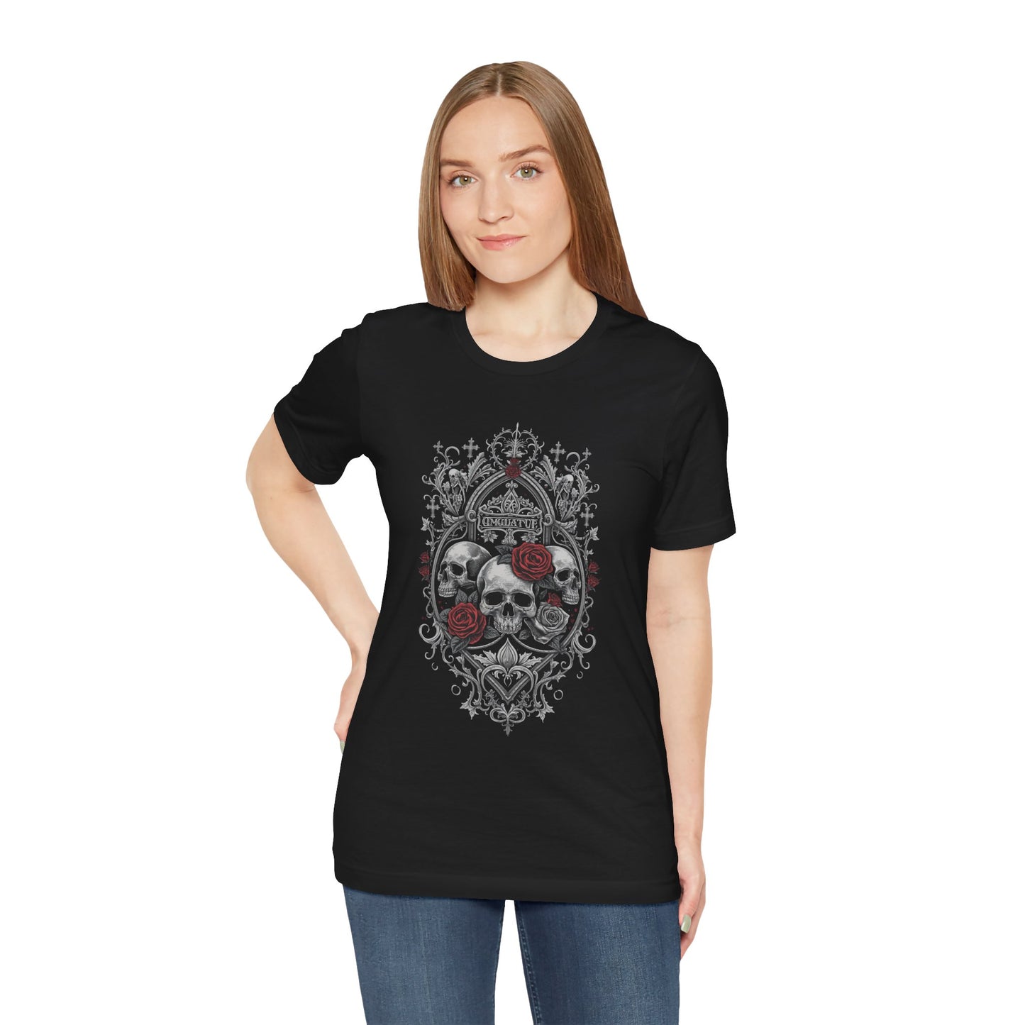 Skull & Roses Gothic Tee