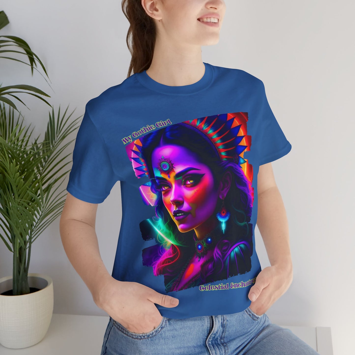 Celestial Enchantress Poetic Goth Graphic Tee – My Gothic Girl