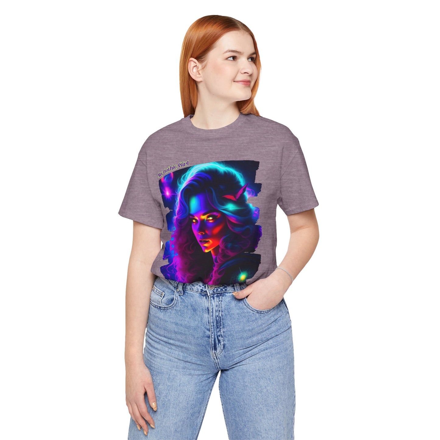 Celestial Enchantress Poetic Goth Graphic Tee – My Gothic Girl