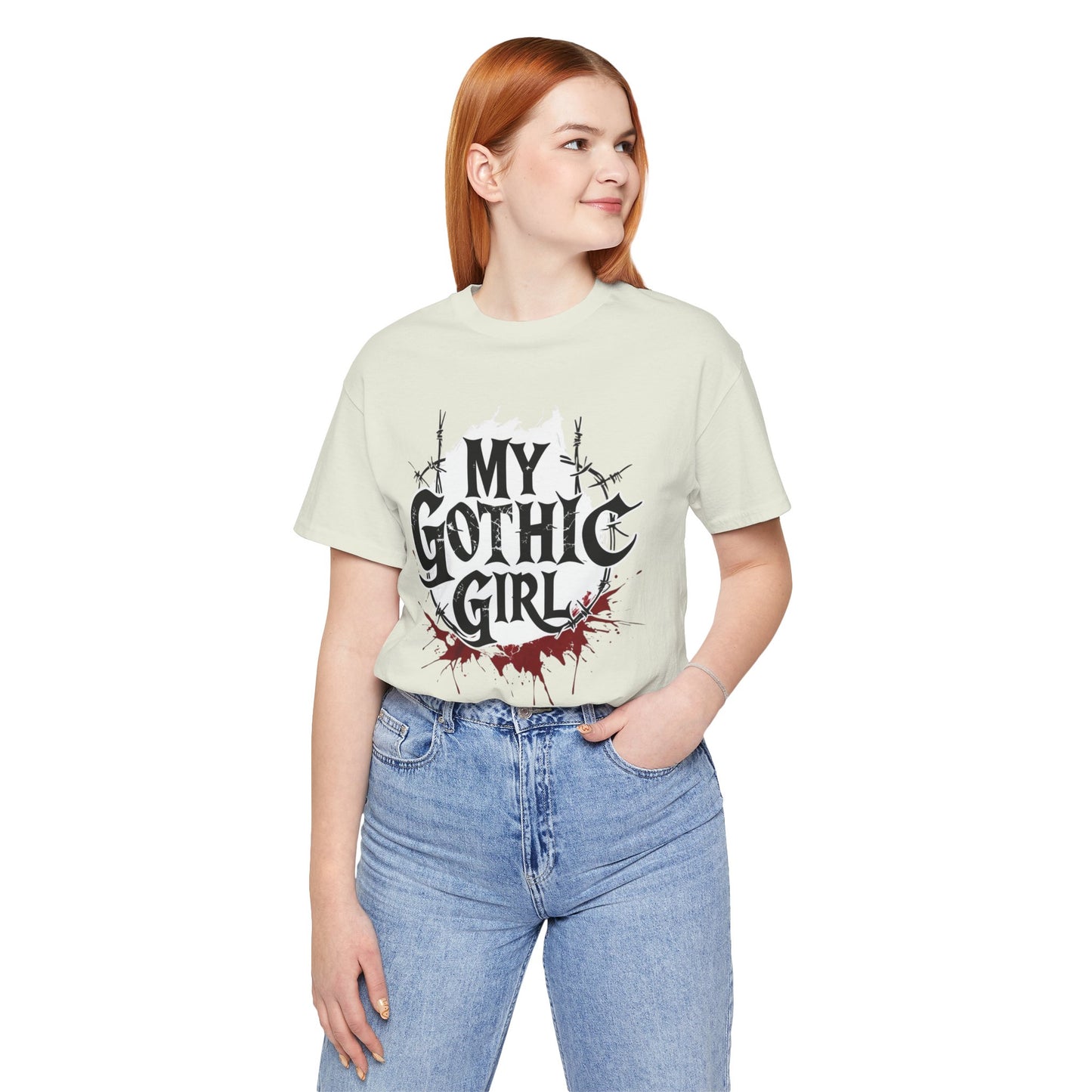 My Gothic Girl Graphic Poetic Goth Graphic Tee – My Gothic Girl