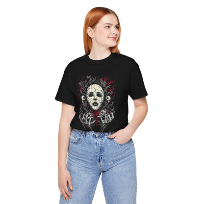 "When Dreams Turn Dark" Gothic Art The Cracked Face T Shirt