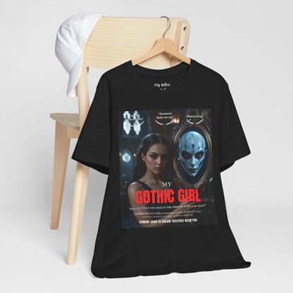 My Gothic Girl T-Shirt "Movie Poster" – Whimsy Goth Streetwear, Dark Poetry Fashion, Alt Aesthetic Apparel