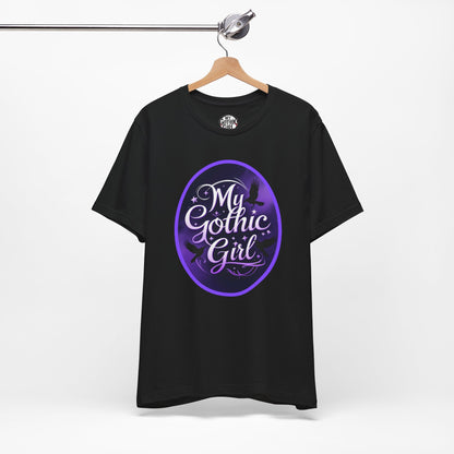 My Gothic Girl Poetic Goth Graphic Tee – Dark Alt Aesthetic Streetwear Fashion