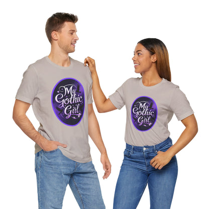 My Gothic Girl Poetic Goth Graphic Tee – Dark Alt Aesthetic Streetwear Fashion
