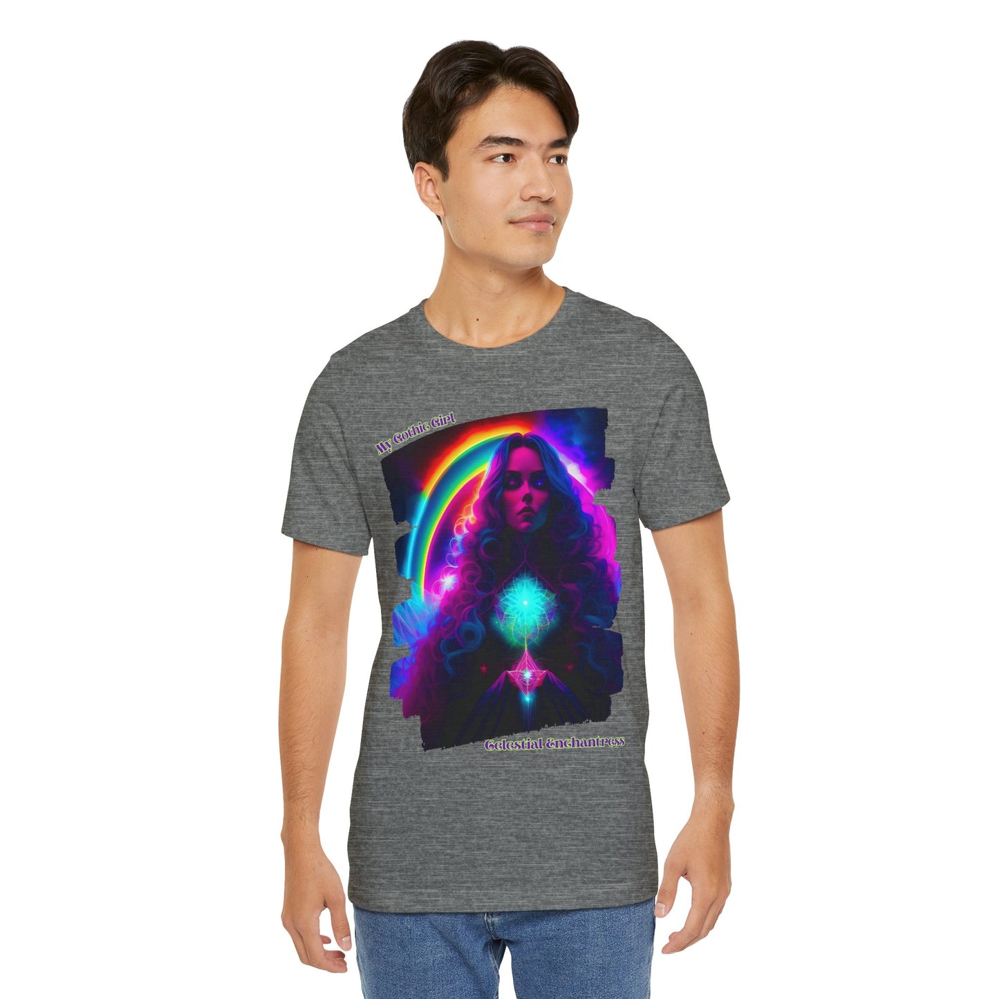 Celestial Enchantress Poetic Goth Graphic Tee – My Gothic Girl