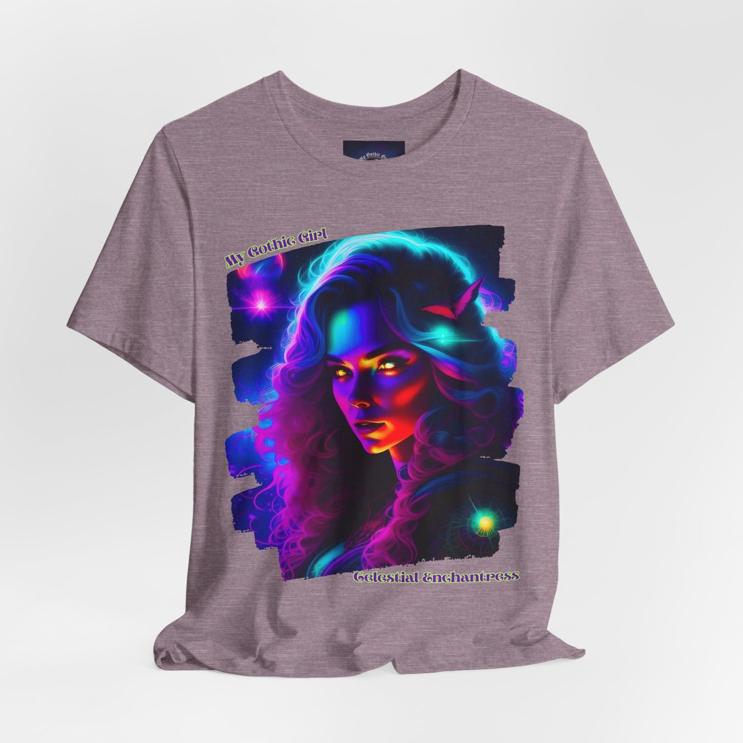 Celestial Enchantress Poetic Goth Graphic Tee – My Gothic Girl