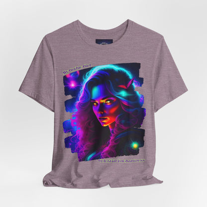 Celestial Enchantress Poetic Goth Graphic Tee – My Gothic Girl