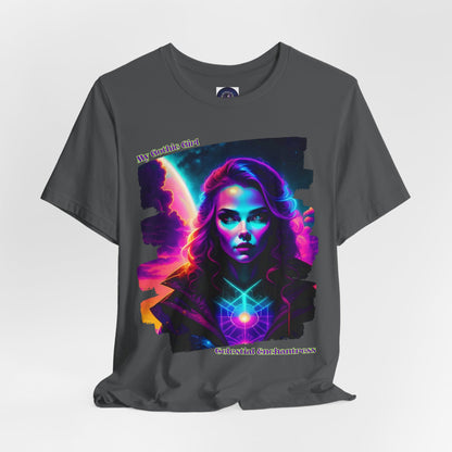 Celestial Enchantress Poetic Goth Graphic Tee – My Gothic Girl