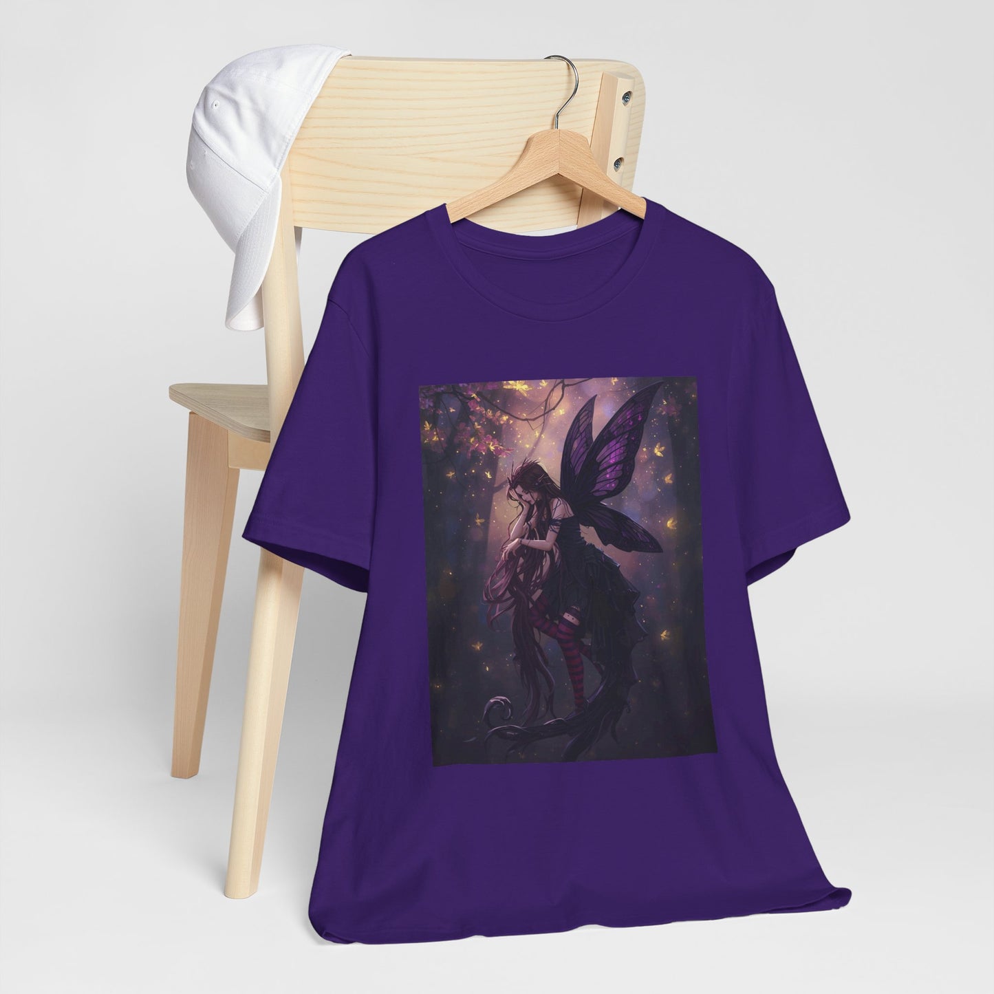 My Gothic Girl "Gothic Fairy" Graphic T-Shirt Unisex Gothic Dark Fashion Casual Wear
