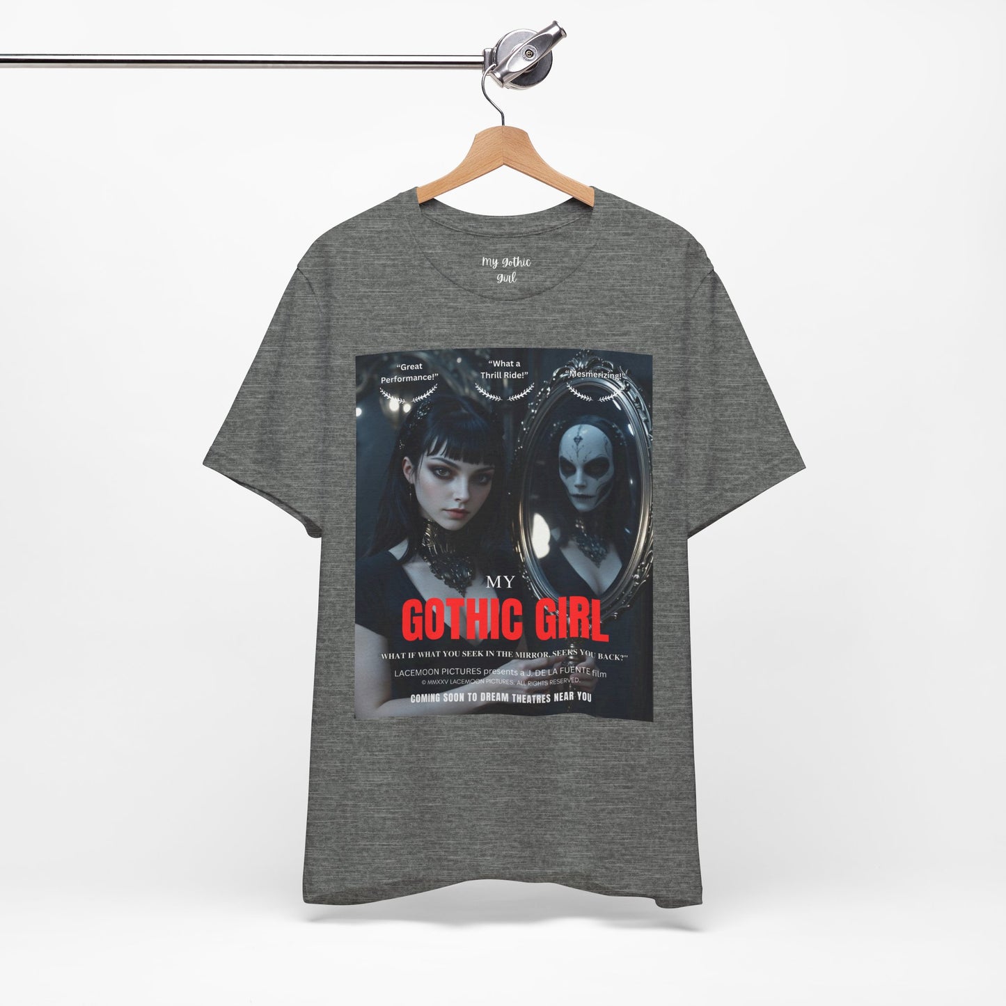 My Gothic Girl Graphic Tee – Whimsy Goth Streetwear, Dark Poetry Fashion, Alt Aesthetic Apparel