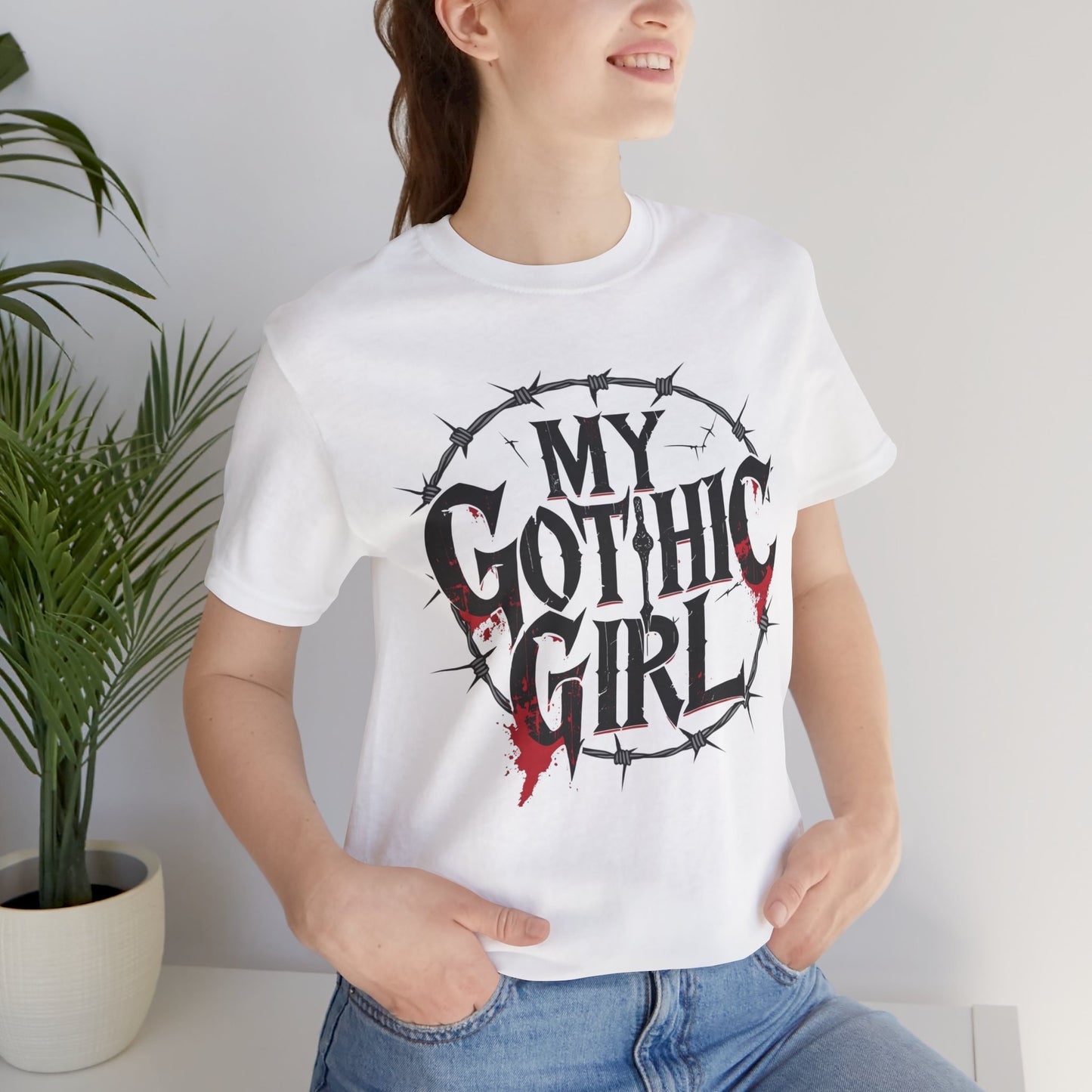 My Gothic Girl Graphic Poetic Goth Graphic Tee – My Gothic Girl